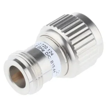 Radiall 50O RF Attenuator Straight N Connector N Plug to N Socket 20dB, Operating Frequency 6GHz - R412720124 product image