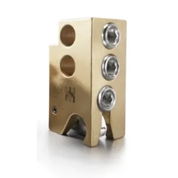 Weidmüller 1547490000 EBB Series Brass, 50mm², 1-Level, Screw Termination, ATEX, IECEx product image