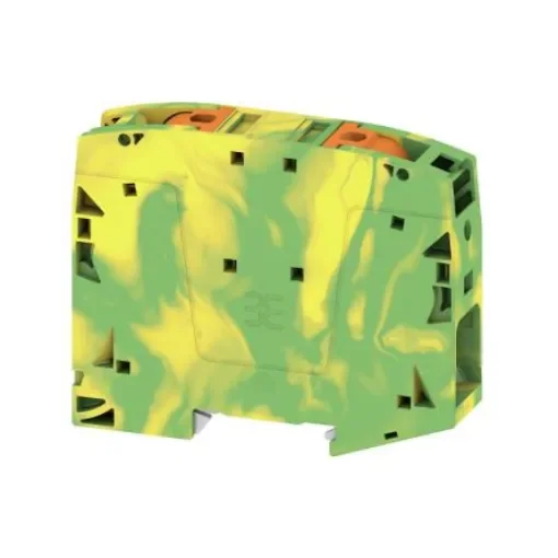 Weidmüller 2663280000 A2C Series Green/Yellow, 50mm², 1-Level, Push In Termination, ATEX, IECEx product image