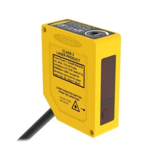 Banner Proximity Photoelectric Sensor, Rectangular Sensor, 2000 mm Detection Range - Q60BB6LAF2000Q product image