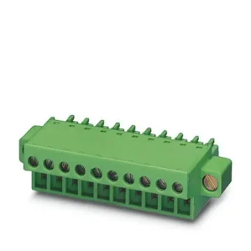 Phoenix Contact, 3.81mm Pitch, 5/16-STF-3, 81, FRONT-MC 1, 16 Way, Pluggable Terminal Block, Plug, Flange Mount, Screw - 1850990 product image