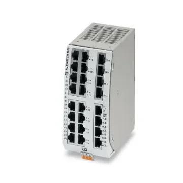 Phoenix Contact 1024T, Unmanaged 24 Port Industrial Ethernet Switch With PoE - 1343027 product image