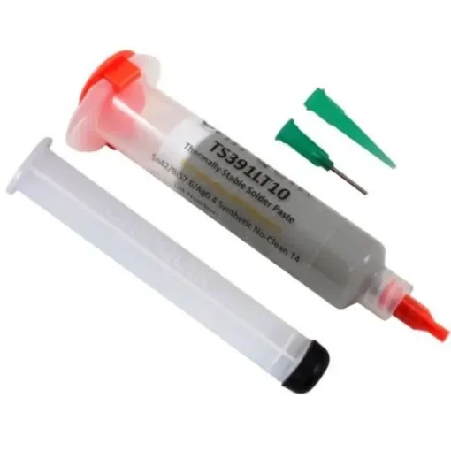 CHIPQUIK Thermally Stable Solder Paste Lead Free Solder Paste, 35g Syringe - TS391LT10 product image
