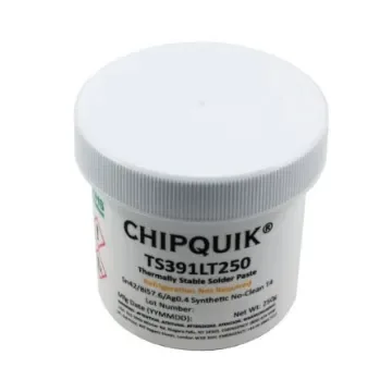CHIPQUIK Thermally Stable Solder Paste Lead Free Solder Paste, 250g Jar - TS391LT250 product image
