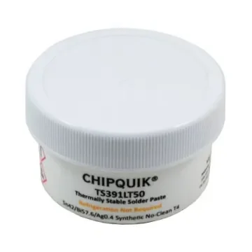 CHIPQUIK Thermally Stable Solder Paste Lead Free Solder Paste, 50g Jar - TS391LT50 product image