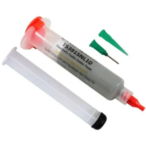 CHIPQUIK Thermally Stable Solder Paste Lead Free Solder Paste, 35g Syringe - TS391SNL10 product image