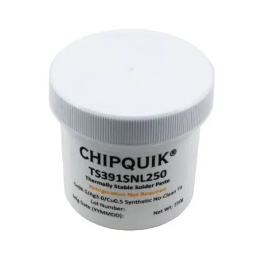 CHIPQUIK Thermally Stable Solder Paste Lead Free Solder Paste, 250g Jar - TS391SNL250 product image
