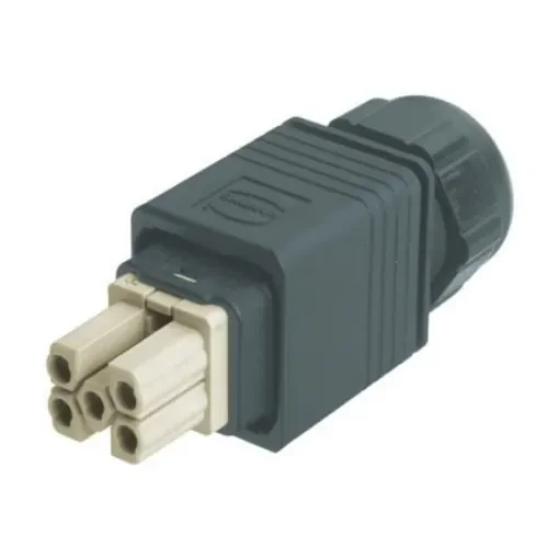 HARTING Connectors, 5 Way, 16A, Female, Han PushPull (V14), 690 V - 09352320421 product image