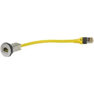 HARTING har-port Series 2-Port RJ45 RJ45 Coupler, Cat6 - 09454521501 product image