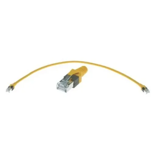 HARTINGRJ-45 Series, 4m Cat6, Yellow RJ45 to Male RJ45 Male, S/FTP, Terminated Polyurethane Sheath - 09474747114 product image