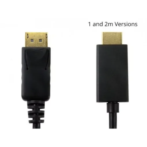 RS PRO Male DisplayPort to Male HDMI, PVC  Cable, 4K, 3m - 2863365 product image