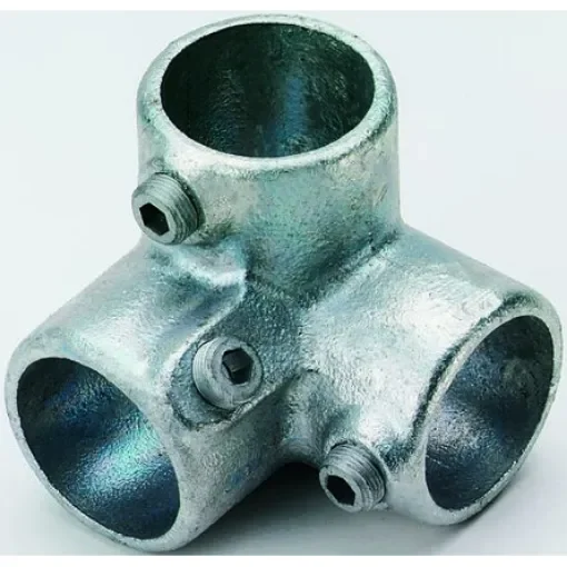 RS PRO 3-Way Connector, Connecting Component, Strut Profile Type 2, Round Tube Size Type 2 - 2863409 product image