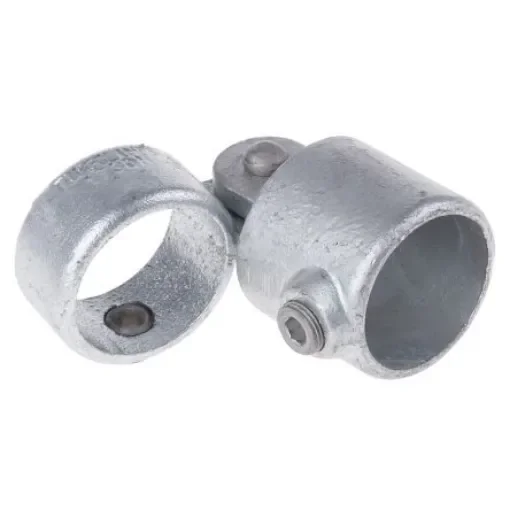 RS PRO Single Swivel Combination, Connecting Component, Strut Profile Type 3, Round Tube Size Type 3 - 2863538 product image