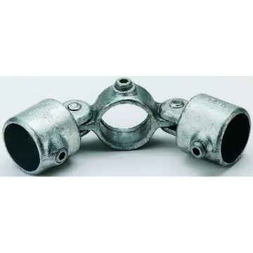 RS PRO Double Swivel Combination, Connecting Component, Strut Profile Type 1, Round Tube Size Type 1 - 2863544 product image