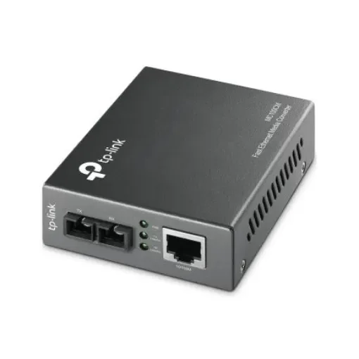 TP-Link RJ45 Ethernet Media Converter, Multi Mode, 10/100Mbit/s, Half/Full Duplex 2km - MC100CM product image