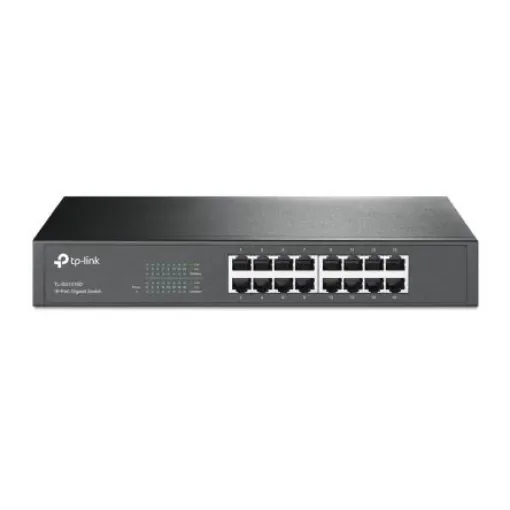 TP-Link TL-SG1016, Unmanaged 16 Port Network Switch RJ-45 - TL-SG1016D product image