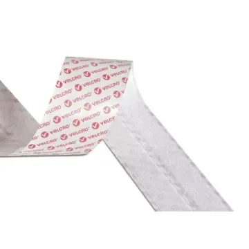 Velcro Adhesive White Hook & Loop Tape, 20mm x 2.5m - VEL-EC60214 product image