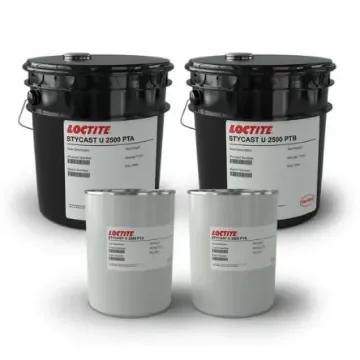 Loctite LOCTITE STYCAST U 2500 B, 500cc bottle Black PUR Potting Compound 500 ml product image