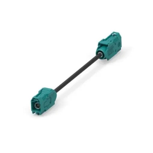 TE Connectivity 2081384 Series Male FAKRA Plug to Male FAKRA Plug, 2m, Terminated50 - 2081384-4 product image