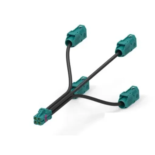 TE Connectivity 2081393 Series, 1m, Terminated50 - 2081393-3 product image