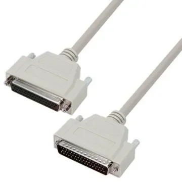 L-Com Male D-Sub to Female D-Sub Cable assembly, 2.5ft PVC - CSMN50MF-2.5 product image
