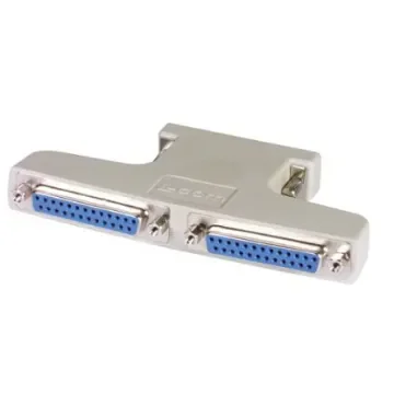 L-Com D Sub Adapter Male 9 Way D-Sub to Female - ADPT-DB25Y product image