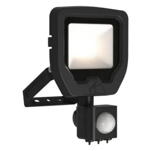 Ansell Lighting Calinor EVO Floodlight, Security Floodlight, 10 W, 1100 lm, IP65 PIR, 240 V - ACAE10/1/CW/B/PIR product image