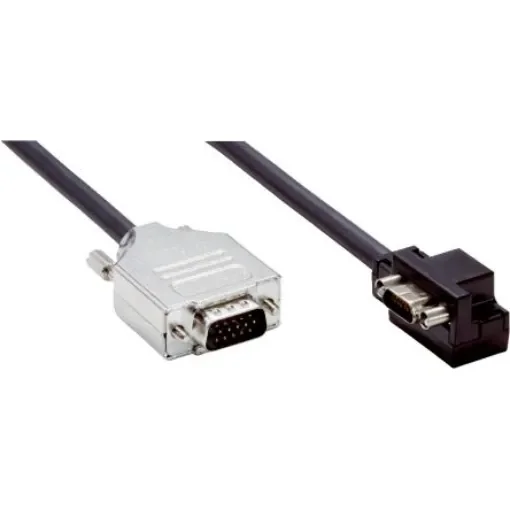 SICK Male Micro D-Sub to Male D-Sub Cable, 500mm, 21115 Series - 2111541 product image