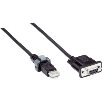 SICK Female D-Sub to Male RJ45 Cable, 3m, 60818 Series - 6081869 product image