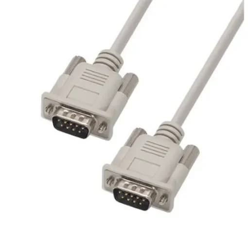 L-Com Male D-Sub to Male D-Sub Cable assembly, 2.5ft PVC - CS2N9MM-2.5 product image