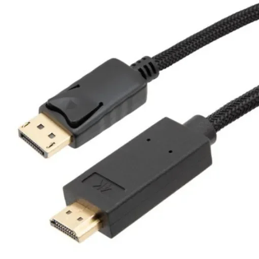 L-Com Male DisplayPort to Male HDMI, PVC  Cable, 3m - DPHDMI-MM-3M product image