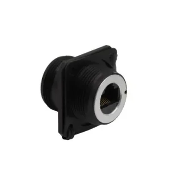 Bulgin 600 Series - Ethernet Buccaneer Connectors Series Female Ethernet Connector, Flange Mount, Cat5e Straight - PXM06295FANBKUS product image