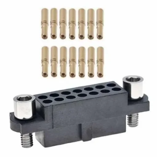 HARWIN M80 Series Straight PCB Socket, 26-Contact, 2-Row, 2mm Pitch, Crimp Termination - M80-4812642 product image