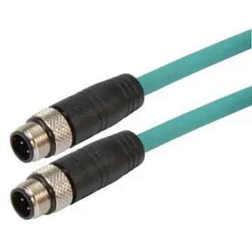 L-ComTRG, 3m Cat5e, Green RJ45 to Male RJ45 Male, Aluminium/Polyester Foil Shielded, Terminated Thermoplastic Sheath - TRG501-T4T-3M product image