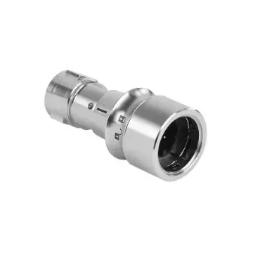 Bulgin Circular Connector, 4 Contacts, Socket, IP66, IP68, IP69K, 6000 Series Buccaneer Series - PXM6010/04S/CR/0709/SN product image