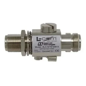 L-Com AL6 Series, Jack Bulkhead Mount N Connector, Straight Body - AL6-NFNFBW-9 product image