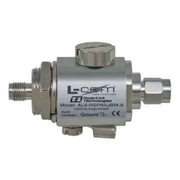 L-Com AL6 Series Plug Bulkhead Mount RP-SMA, Straight Body - AL6-RSPRSJBW-9 product image