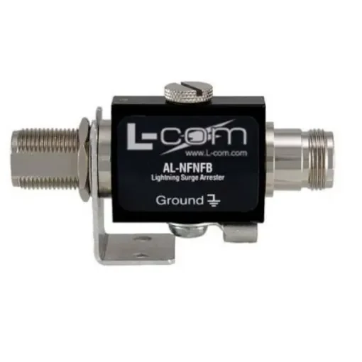 L-Com AL-N Series, Jack Bulkhead Mount N Connector, Straight Body - AL-NFNFB-9 product image