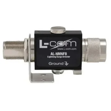 L-Com AL-N Series, Plug Bulkhead Mount N Connector, Straight Body - AL-NMNFB-9 product image
