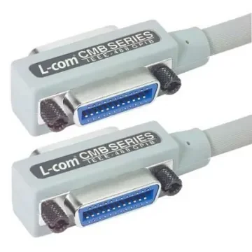 L-Com 24 Pin Header to Female 24 Pin Header Parallel Cable, 3m, Grey Sheath - CMB24-3M product image