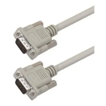 L-Com Male 15 Pin D-sub to Male 15 Pin D-sub Cable assembly, 5ft PVC - CS2H15MM-5 product image