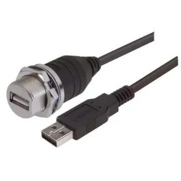 L-Com USB 2.0, Male USB to Male USB, 3m - WPUSBAXSH-3M product image