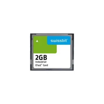 Swiss Travel Products CFast Industrial 2 GB Compact Flash Card - SFCA2048H1AO4TO-I-MA-216-STD product image