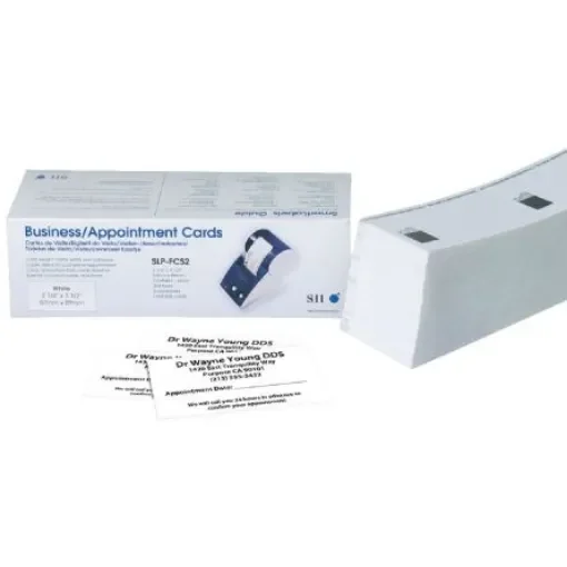 Seiko Instruments White Name Badge Label Sheet, Pack of 300EA - SLP-FCS2 product image