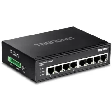 Trendnet TI-PG80, Unmanaged 8 Port Ethernet Switch With PoE product image