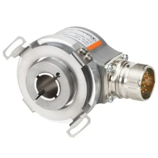 Kübler 5020 Series Incremental Incremental Encoder, 1000Pulses ppr, Push Pull Signal, Through Hollow Type, 15mm Shaft - 8.5020.2852.1000 product image