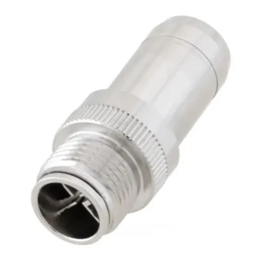 L-Com Industrial Circular Connectors, 8 Contacts, M12 Connector, Plug, Male, IP67, M128XM Series - M128XM-MLD product image