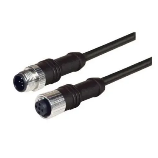 L-Com Straight Male 5 way M12 to Straight Female 5 way M12 Cable, 5m - M12M12F5A-5 product image