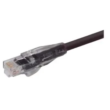 L-ComTRD, 20ft Cat6, Black RJ45 to Male RJ45 Male, Unshielded Unshielded, Terminated PVC Sheath - TRD695BLK-20 product image