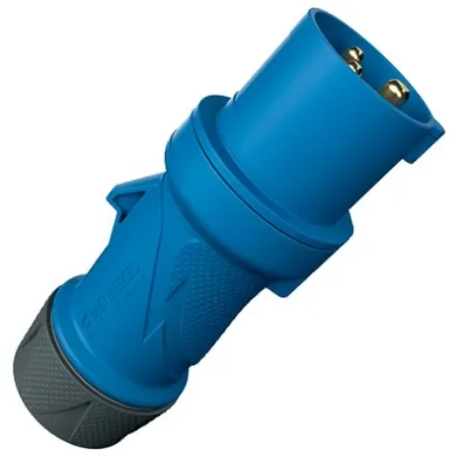 MENNEKES, PowerTOP Xtra IP54 Blue 3P Connector Plug, Rated At 16A, 230 V - 13521 product image